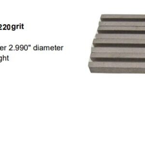 Diamond 3" (76mm) 514-9-14 hone honing stones bars grit 220 Rottler Sunnen set 4 pcs